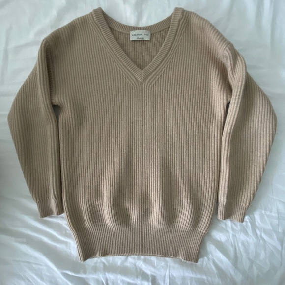 Babaton 1-01 unwerth wool vneck sweater size XXS - Picture 3 of 7